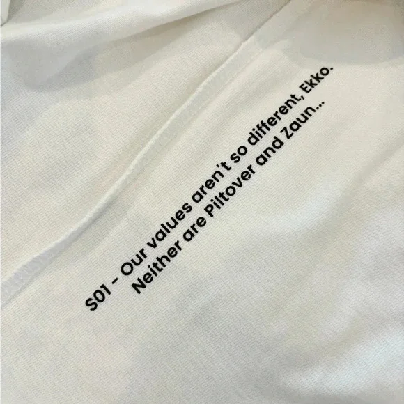 Fulllife LOL League of Legends Piltover Runeterra Graphic Shirt Size XL NEW - Picture 8 of 10